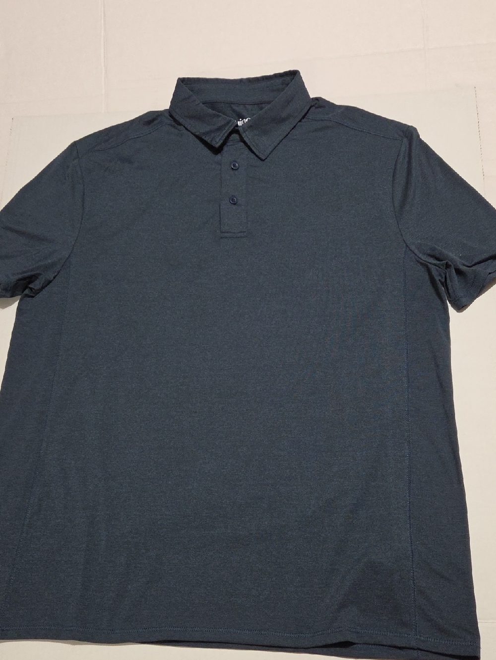 Quince Men's Navy Polo Shirt - Short Sleeve
